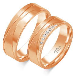 Eksklusive Vielsesringe Simply Love OE326-2