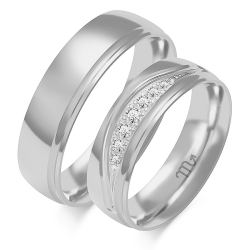 Eksklusive Vielsesringe Simply Love OE334-1