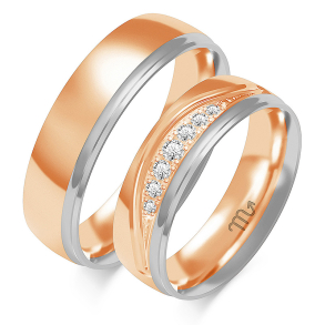 Eksklusive Vielsesringe Simply Love OE334-4