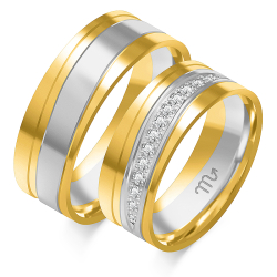 Eksklusive Vielsesringe Simply Love OE335-3