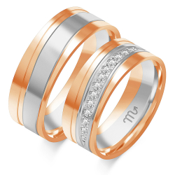 Eksklusive Vielsesringe Simply Love OE335-4