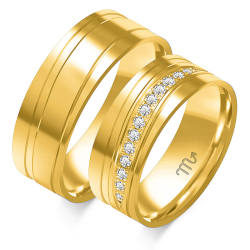 Eksklusive Vielsesringe Simply Love OE335