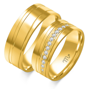 Eksklusive Vielsesringe Simply Love OE335