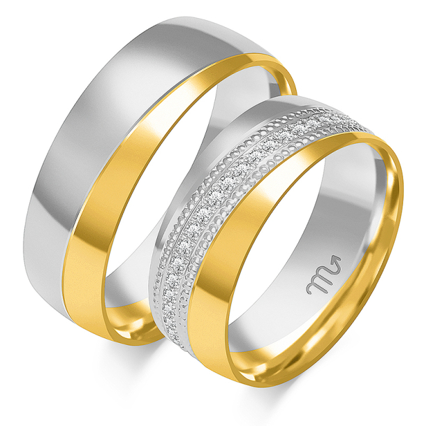 Eksklusive Vielsesringe Simply Love OE337-3