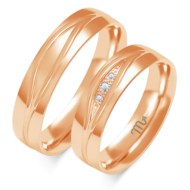 Eksklusive Vielsesringe Simply Love OE338-2