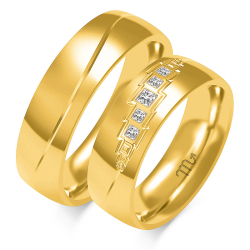 Eksklusive Vielsesringe Simply Love OE340