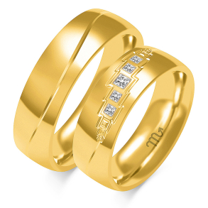 Eksklusive Vielsesringe Simply Love OE340