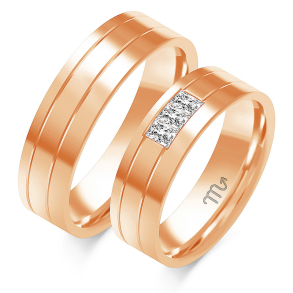 Eksklusive Vielsesringe Simply Love OE343-2