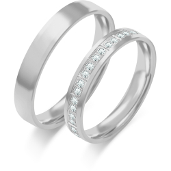 Eksklusive Vielsesringe Simply Love OE344-1