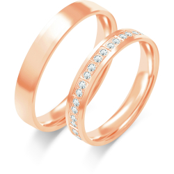 Eksklusive Vielsesringe Simply Love OE344-2