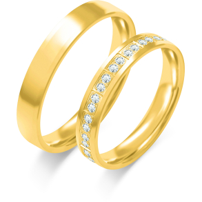 Eksklusive Vielsesringe Simply Love OE344