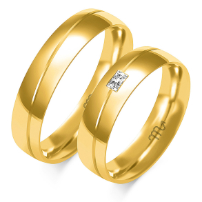 Eksklusive Vielsesringe Simply Love OE346