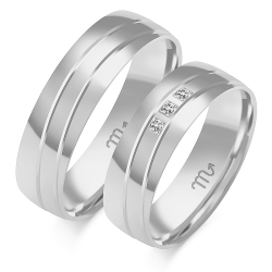 Eksklusive Vielsesringe Simply Love OE348-1