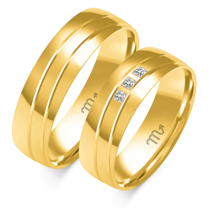 Eksklusive Vielsesringe Simply Love OE348