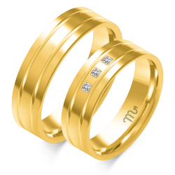 Eksklusive Vielsesringe Simply Love OE349