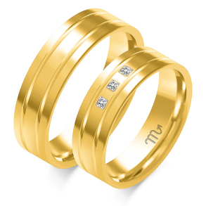 Eksklusive Vielsesringe Simply Love OE349