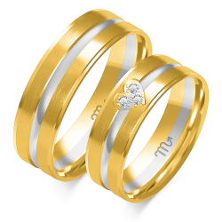 Eksklusive Vielsesringe Simply Love OE351-3