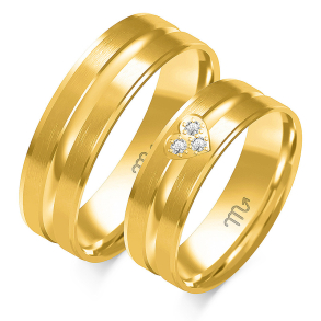 Eksklusive Vielsesringe Simply Love OE351