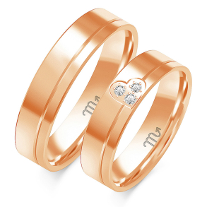 Eksklusive Vielsesringe Simply Love OE352-2