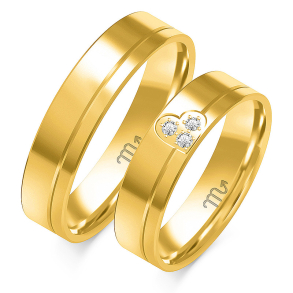 Eksklusive Vielsesringe Simply Love OE352