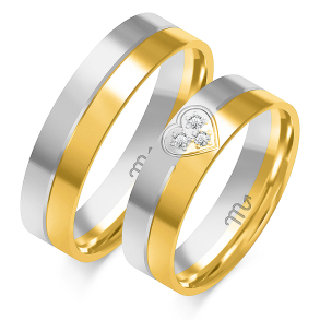 Eksklusive Vielsesringe Simply Love OE353-3