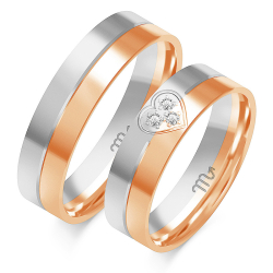 Eksklusive Vielsesringe Simply Love OE353-4