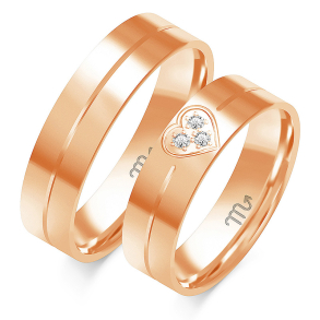 Eksklusive Vielsesringe Simply Love OE353-2