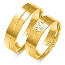 Eksklusive Vielsesringe Simply Love OE353