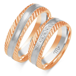 Eksklusive Vielsesringe Simply Love OE354-4