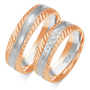 Eksklusive Vielsesringe Simply Love OE354-4