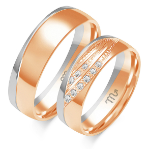 Eksklusive Vielsesringe Simply Love OE355-4