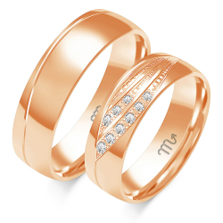 Eksklusive Vielsesringe Simply Love OE355-2