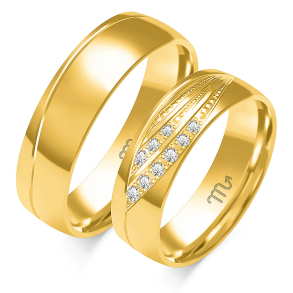 Eksklusive Vielsesringe Simply Love OE355