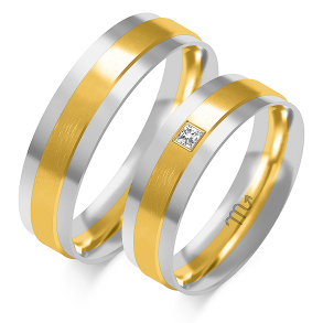 Eksklusive Vielsesringe Simply Love OE356-3