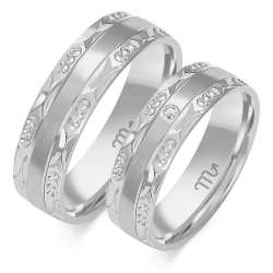 Eksklusive Vielsesringe Simply Love OE357-1