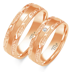 Eksklusive Vielsesringe Simply Love OE357-2