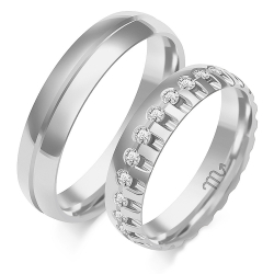 Eksklusive Vielsesringe Simply Love OE358-1