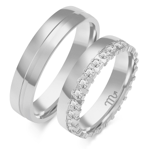 Eksklusive Vielsesringe Simply Love OE359-1