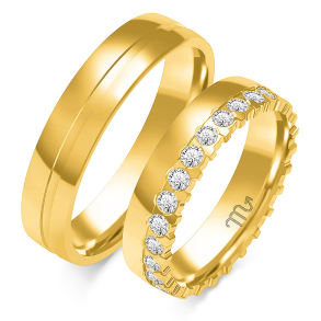 Eksklusive Vielsesringe Simply Love OE359