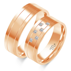 Eksklusive Vielsesringe Simply Love OE363-2