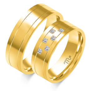 Eksklusive Vielsesringe Simply Love OE363