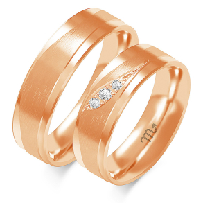 Eksklusive Vielsesringe Simply Love OE366-2