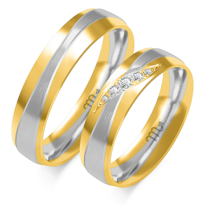 Eksklusive Vielsesringe Simply Love OE368-3