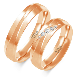 Eksklusive Vielsesringe Simply Love OE368-2