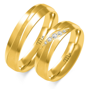 Eksklusive Vielsesringe Simply Love OE368