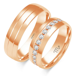 Eksklusive Vielsesringe Simply Love OE370-2