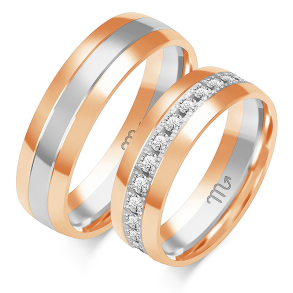 Eksklusive Vielsesringe Simply Love OE370-4