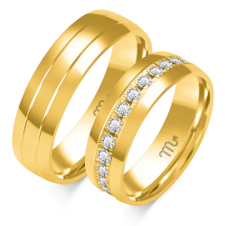 Eksklusive Vielsesringe Simply Love OE370