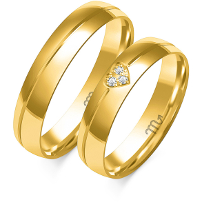 Eksklusive Vielsesringe Simply Love OE371