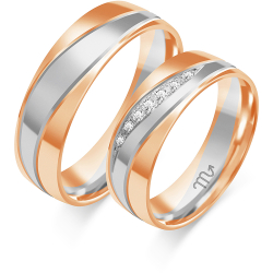 Eksklusive Vielsesringe Simply Love OE374-4